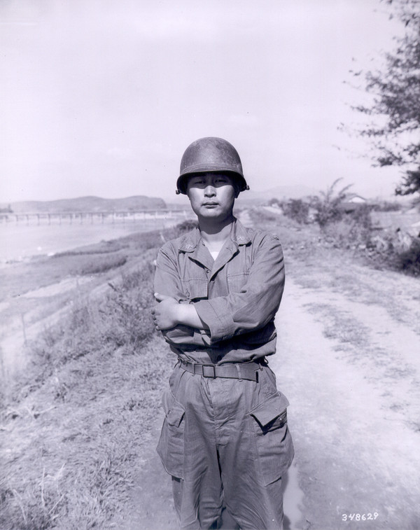 1950년의 백선엽 (사진: 미 국방부/위키피디아)