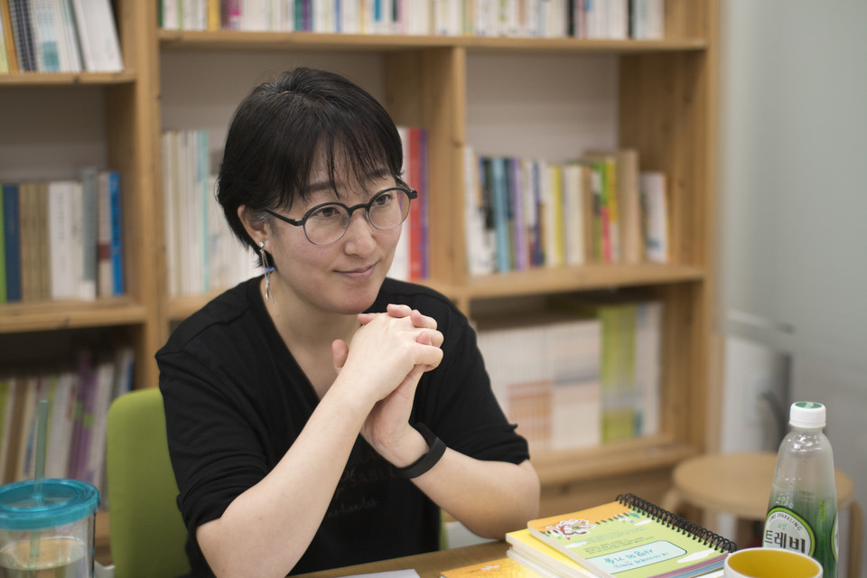 시소와그네 마포영유아통합지원센터 임명연 관장.&nbsp;ⓒ복음과상황 정민호<br>