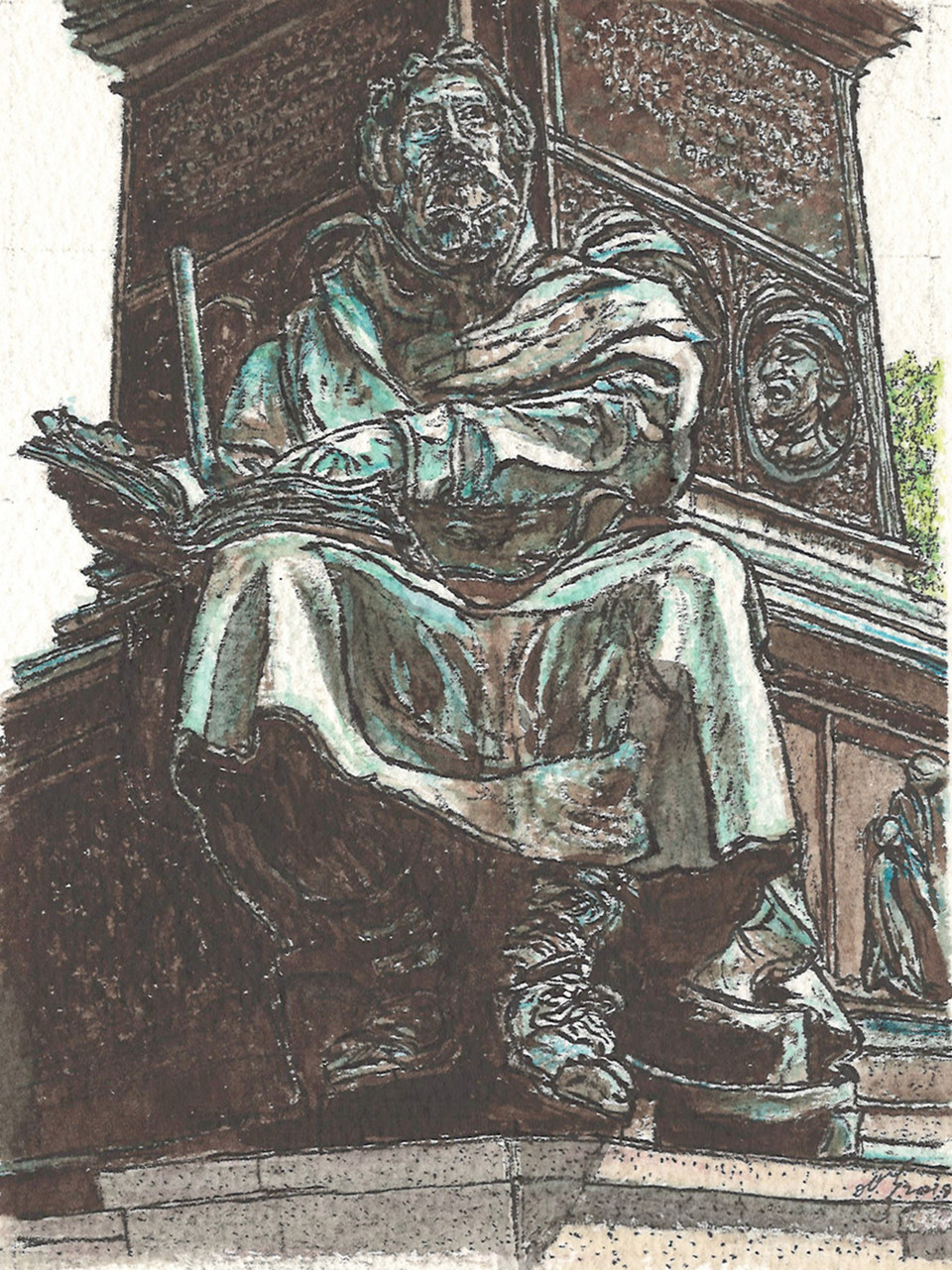 〔그림1〕 종교개혁을 예비한 피에르 발도