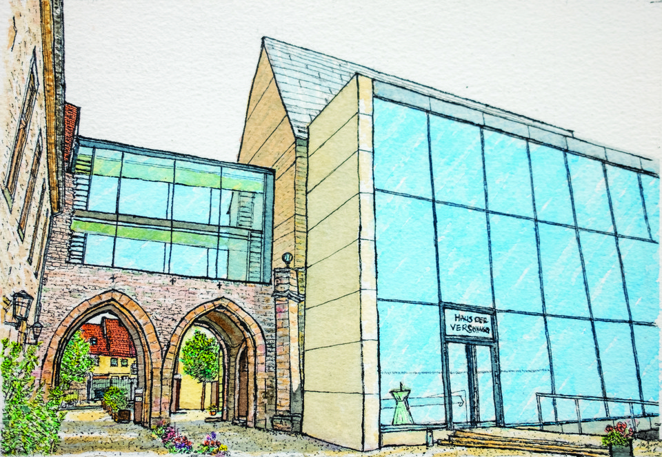 〔그림1〕 이 수도원은 루터가 ‘어떻게 해야 나의 양심이 죄로 인한 고통에서 벗어날 수 있을까?’ 하는 문제를 안고 영적 불안과 고민 속에서 몸부림쳤던 영혼의 고향 같은 곳이었다.&nbsp;<br>