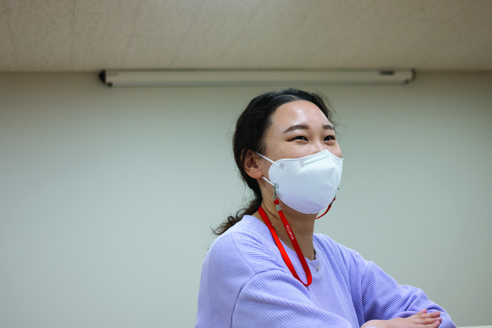 박지은 씨.&nbsp;ⓒ복음과상황 정민호