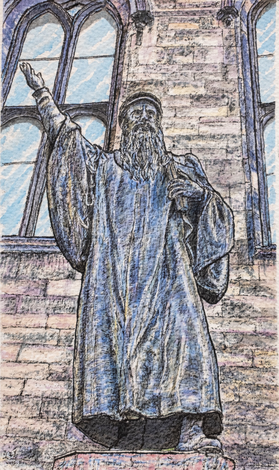 〔그림1〕 녹스가 품은 개혁 정신의 원천은 오직 하나님의 말씀이었다.