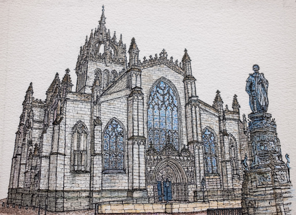 〔그림1〕 녹스는 1559년부터 1572년 죽기까지 이곳에서 복음을 전파했다.<br>