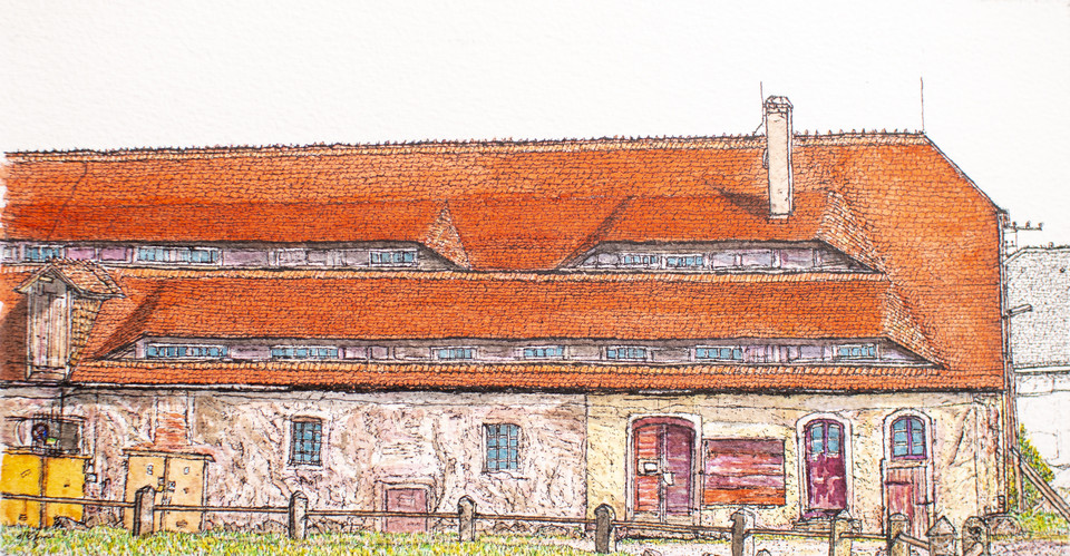 〔그림1〕 친첸도르프(Nikolaus von Zinzendorf, 1700-1760)는 땅에 있는 집은 우리가 나그네로서 잠시 머무는 곳일 뿐이기에 하늘에 있는 영원한 집을 사모했다.