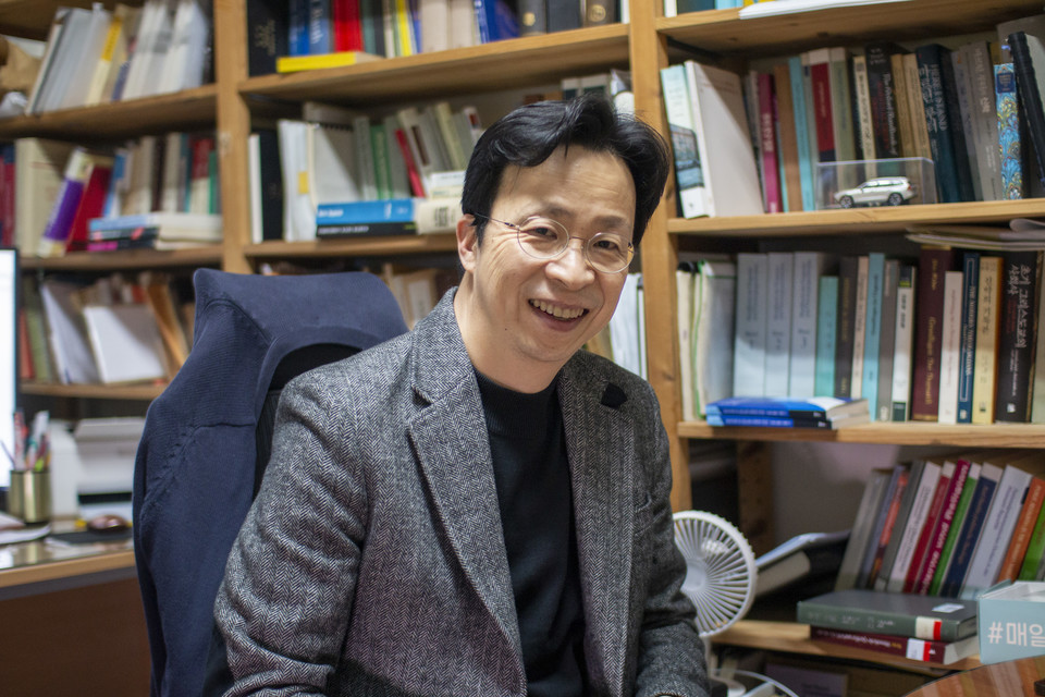 숭실대 기독교학과 이용주 교수. ⓒ복음과상황 이유진