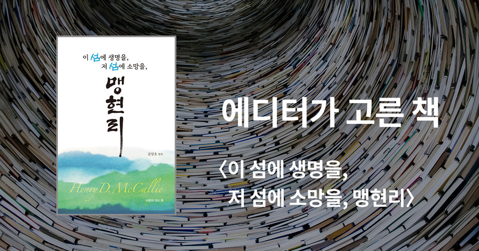 이 섬에 생명을,&nbsp;저 섬에 소망을,&nbsp;맹현리 /&nbsp;김양호 편저 / 사람이크는책 펴냄 / 25,000원