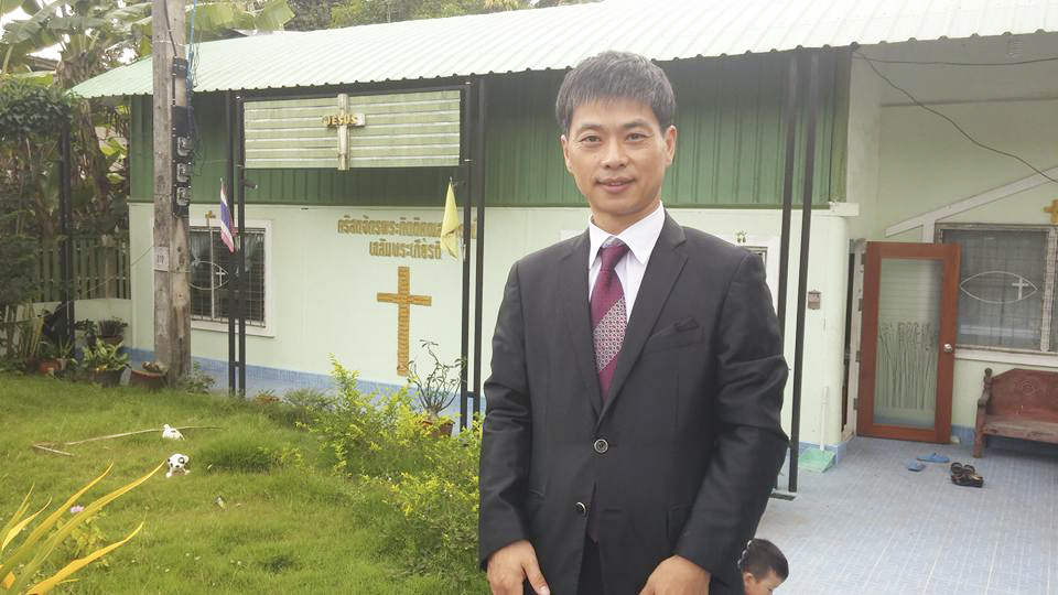 태국 선교지에서 사역하던 당시의 강승우 목사. (이하 사진: 인터뷰이 제공)
