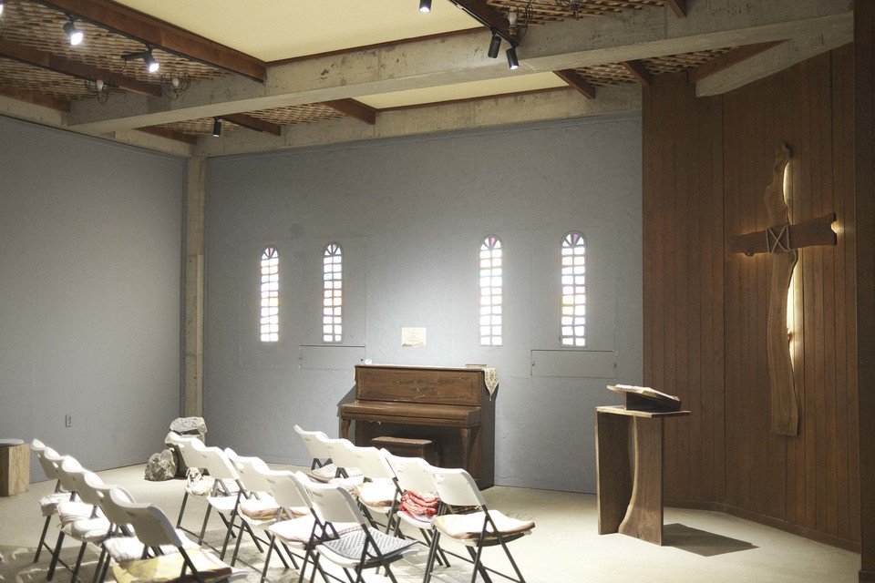 ‘독대의 공간’ 내부 모습(위·아래). ⓒ복음과상황 정민호