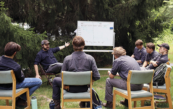 가톨릭 직업학교 하멜 아카데미의 야외 학습. (사진: 하멜 아카데미 제공)